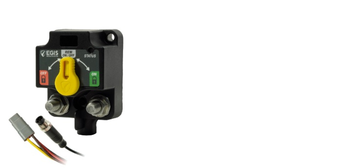 EGIS Single XD – NMEA 2000 Relay with Knobs | 9811-4500