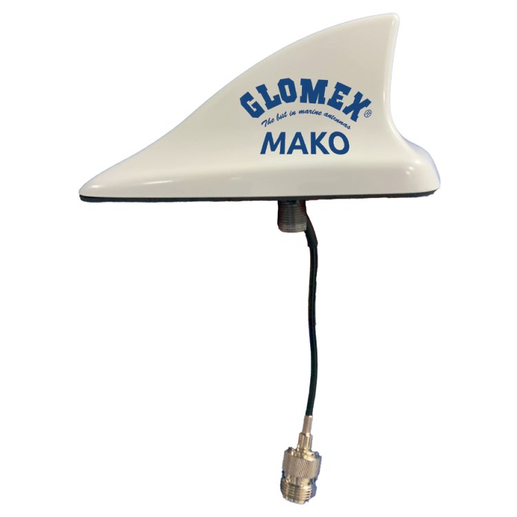 Glomex MAKO  VHF Antenna - White