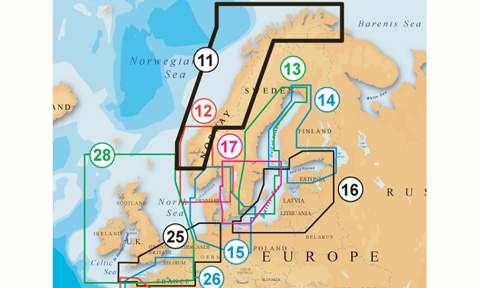 Navionics Platinum+ NPUS008R Marine Chart - U.S. West Coast Detailed Navigation