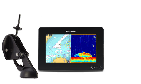 Raymarine CPT-S Kunststof conische HIGH CHIRP In-Hull Transducer, 0°/12°/20° montagemogelijkheid