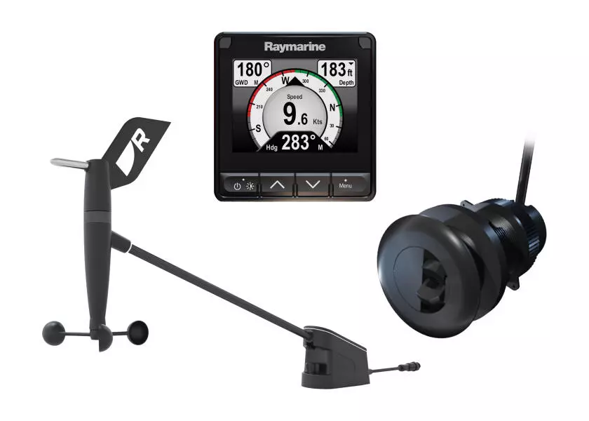 Raymarine i70s multifunction instrument including DST810 and RSW Smart wind sensor / wired