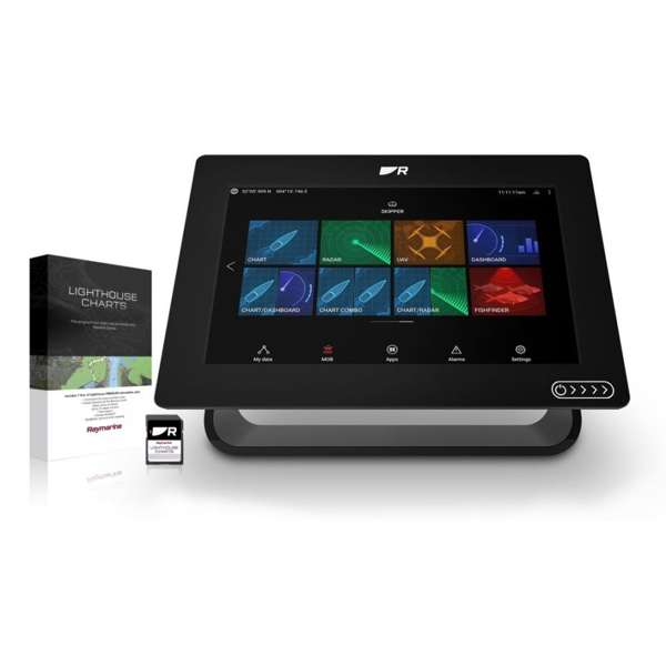AXIOM+ 9, Multi-function 9" Display with Western European LightHouse Chart