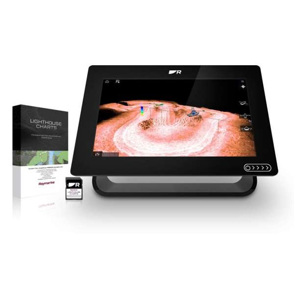 AXIOM+ 9 RV, Multi-function 9" Display with integrated RealVision 3D, 600W Sonar, no transducer with Western European LightHouse Chart