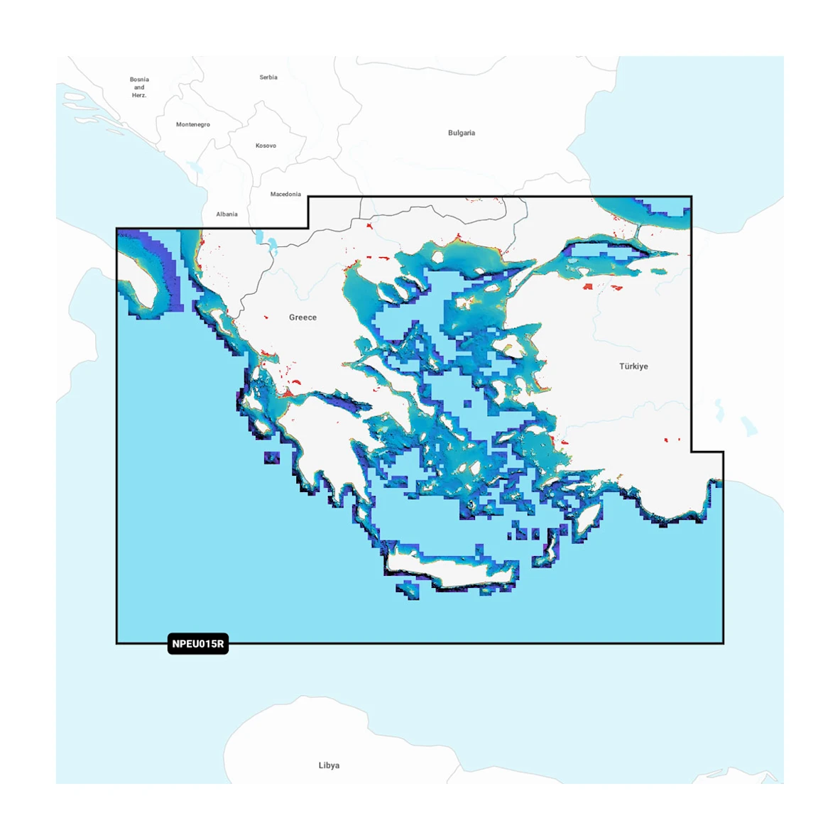 Navionics Platinum - Aegean Sea, Sea of Marmara - Marine Charts - NPEU015R