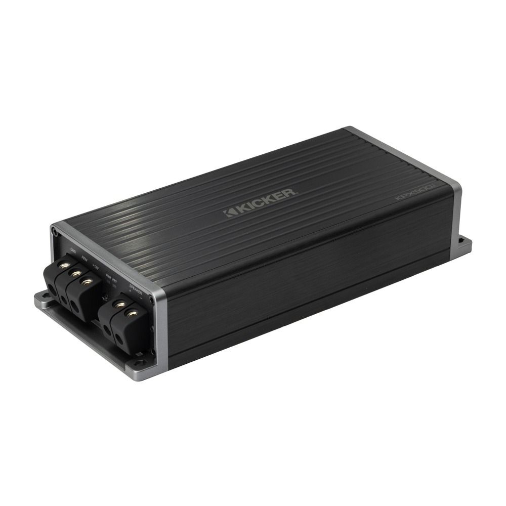 Kicker KPX 500W Monoblock Class D Subwoofer Amplifier
