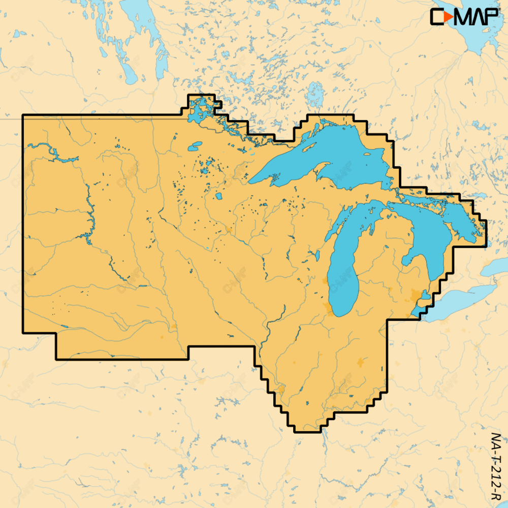 Simrad - REVEAL X - US LAKES: NORTH CENTRAL